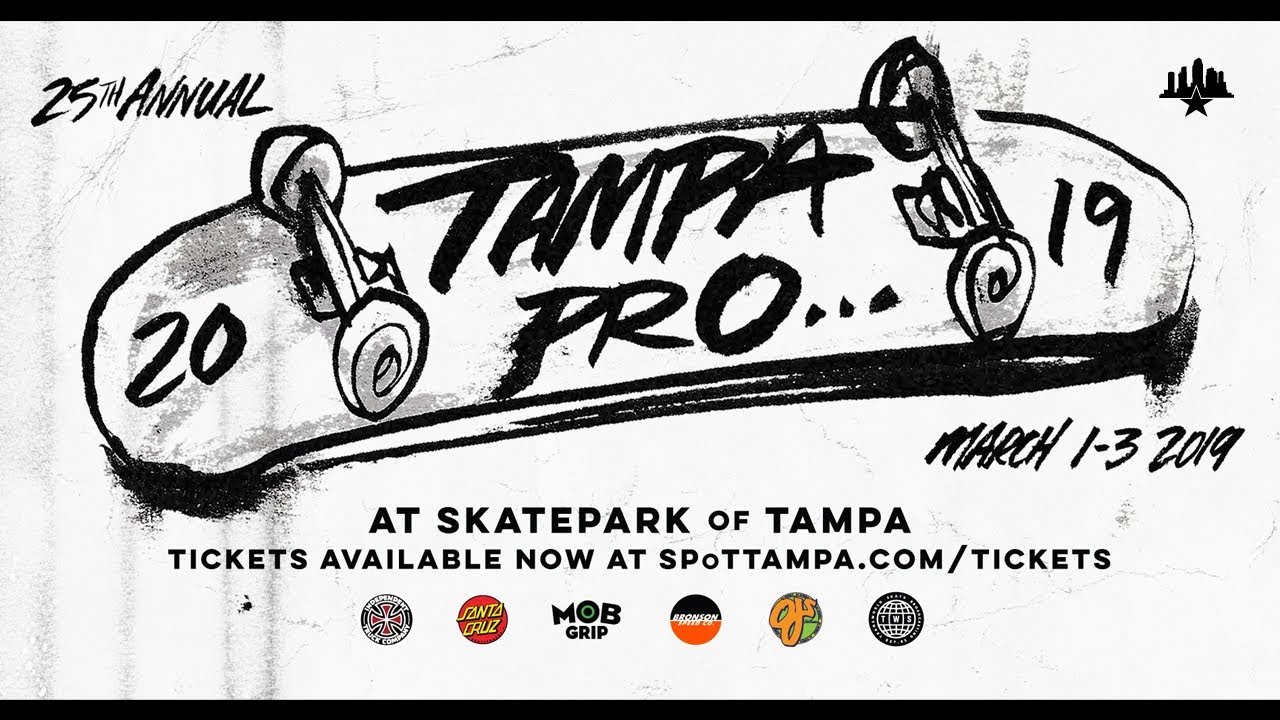 Tampa Pro 2019 Is Coming… Boardstation.de Skateboard News, Videos