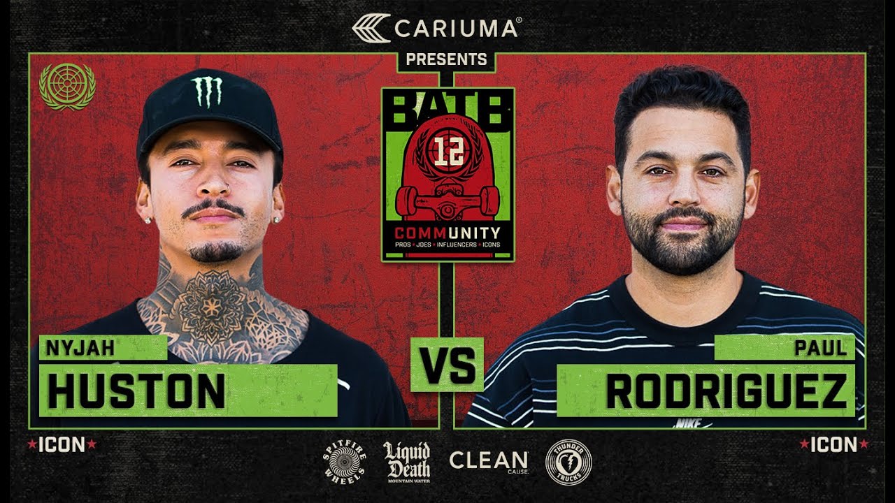 Battle At The Berrics – BATB 12: Nyjah Huston Vs. Paul Rodriguez ...