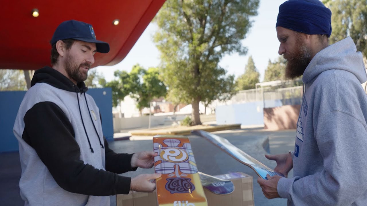 20 Years later PJ Ladd skates his first board!